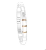 Bracciale Roberto Demeglio Donna Pura in Ceramica Diamante 0.39 Ct PU4B5DBWOR - PU4B5DBWOR